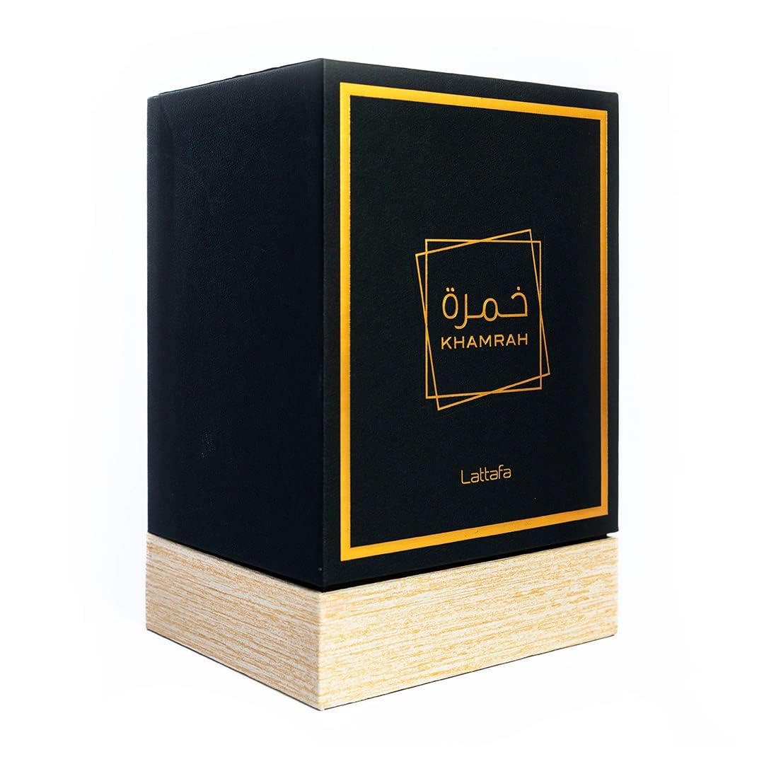 Khamrah - Vanilla, Warm Spicy, Amber, Cinnamon - Eau De Parfum Long-Lasting Fragrance for Unisex, 3.40 Ounce / 100 Ml